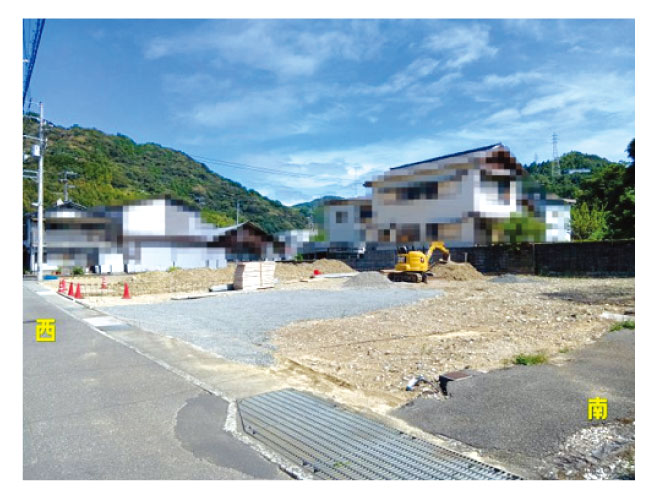 売土地　吾川郡いの町（A号地）